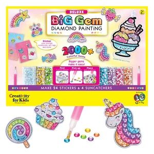 Creativity for Kids Deluxe Big Gem Diamond Kit